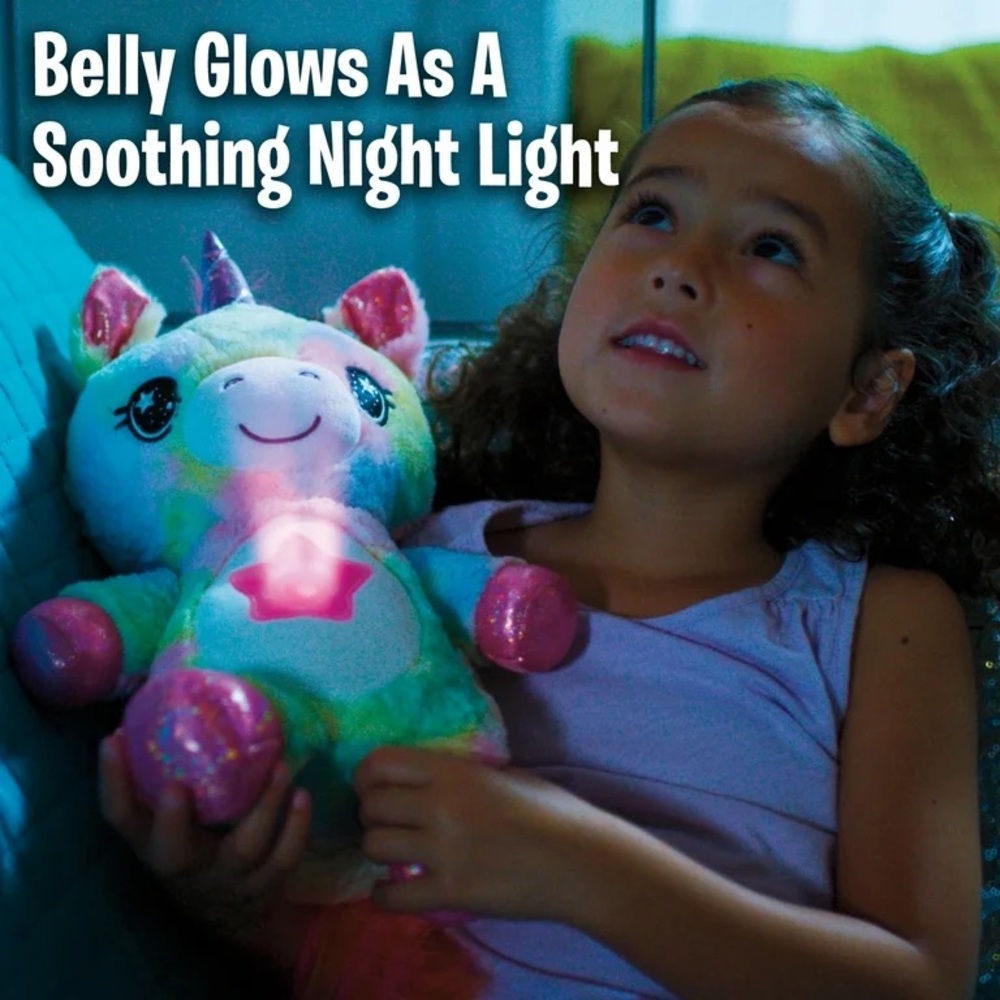 🦄 Colorful Unicorn Night Light Plush Toy 🦄